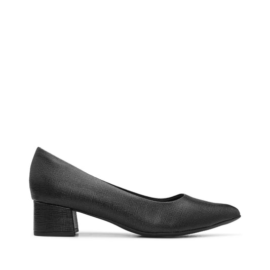 Sapato Casual Mulher Gravado Preto