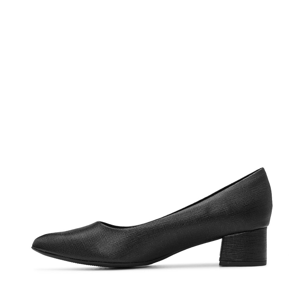 Sapato Casual Mulher Gravado Preto