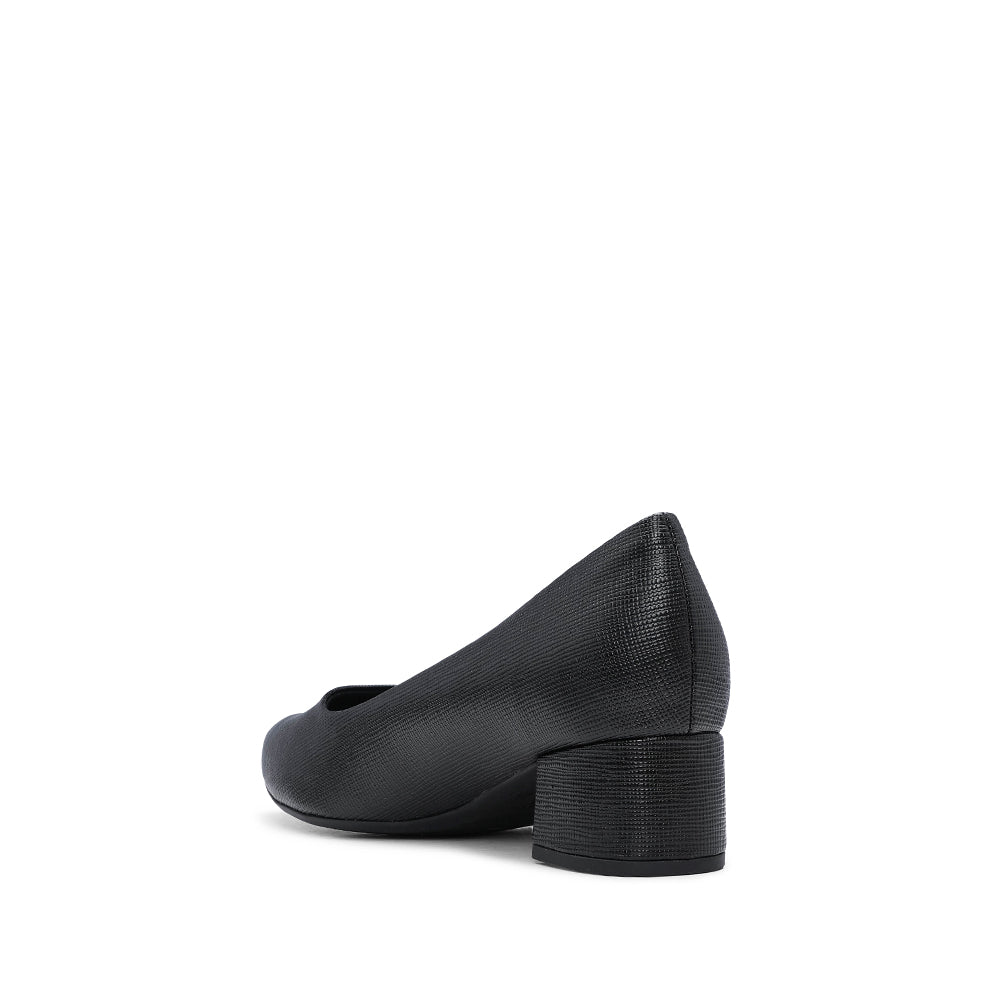Sapato Casual Mulher Gravado Preto