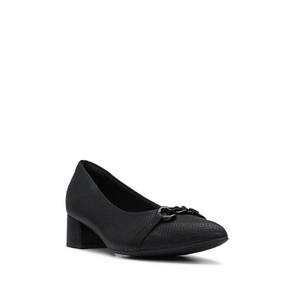 Sapato Casual Mulher Gravado Preto