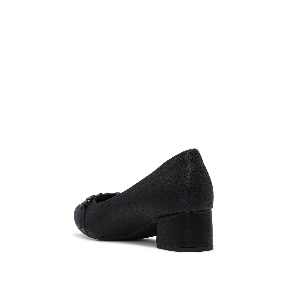 Sapato Casual Mulher Gravado Preto
