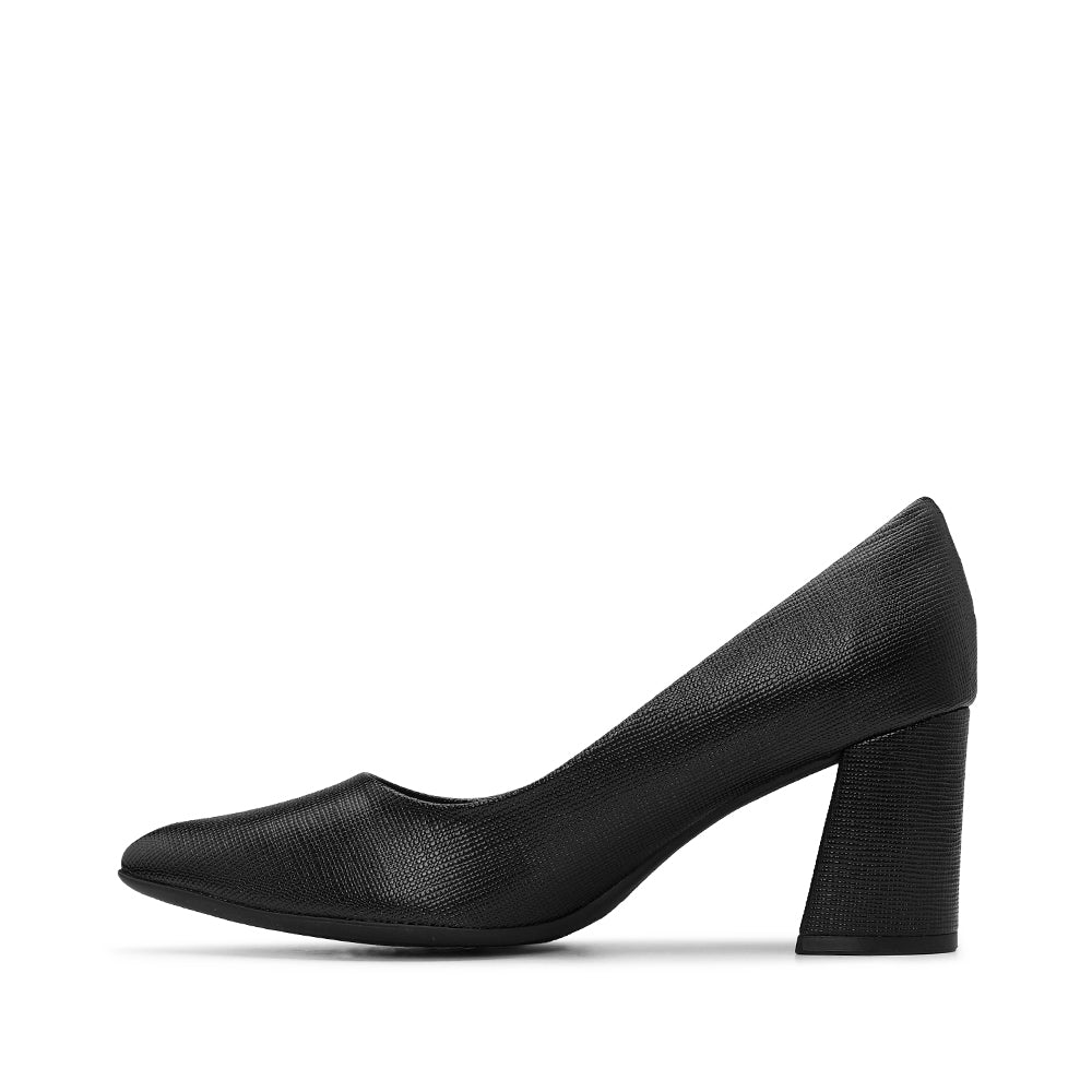 Sapato Casual Mulher Gravado Preto