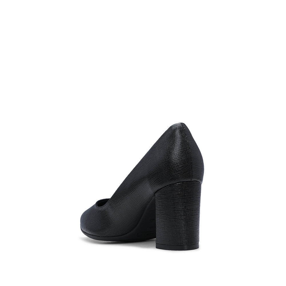 Sapato Casual Mulher Gravado Preto