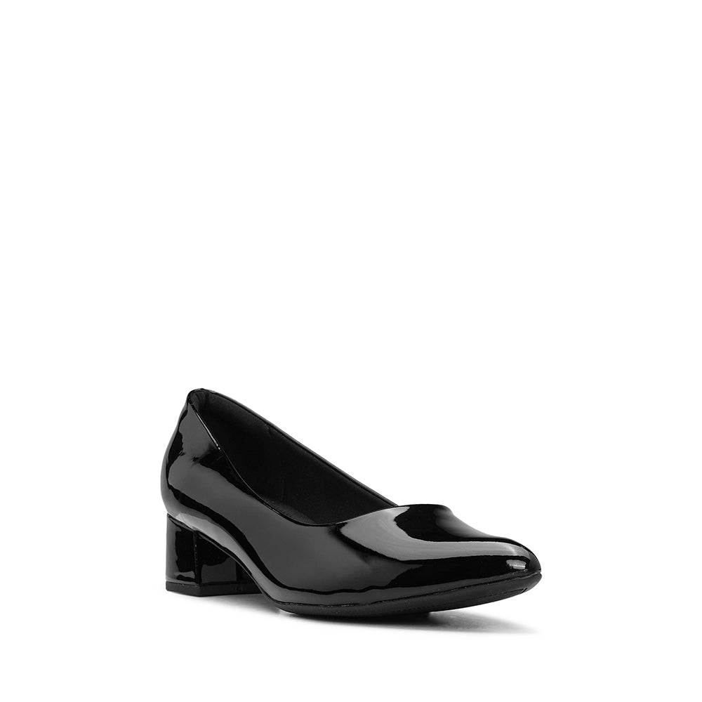 Sapato Casual Mulher Verniz Preto