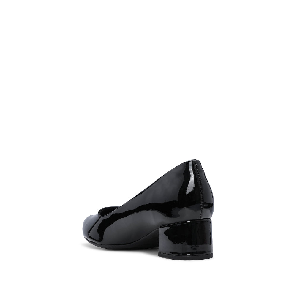 Sapato Casual Mulher Verniz Preto