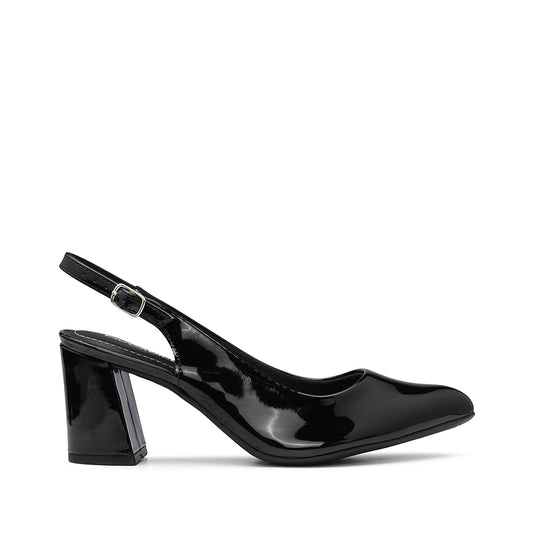 Sapato Salto Alto Mulher Verniz Preto