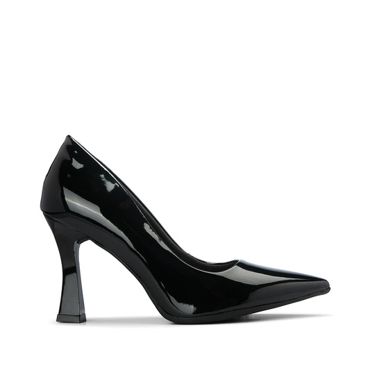 Sapato Salto Alto Mulher Verniz Preto