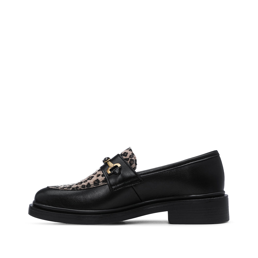 Sapato Mocassim Mulher Pele Leopardo