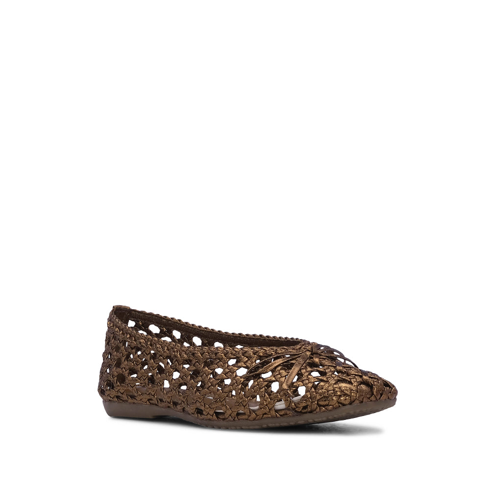 Sapato Sabrinas Mulher Bronze
