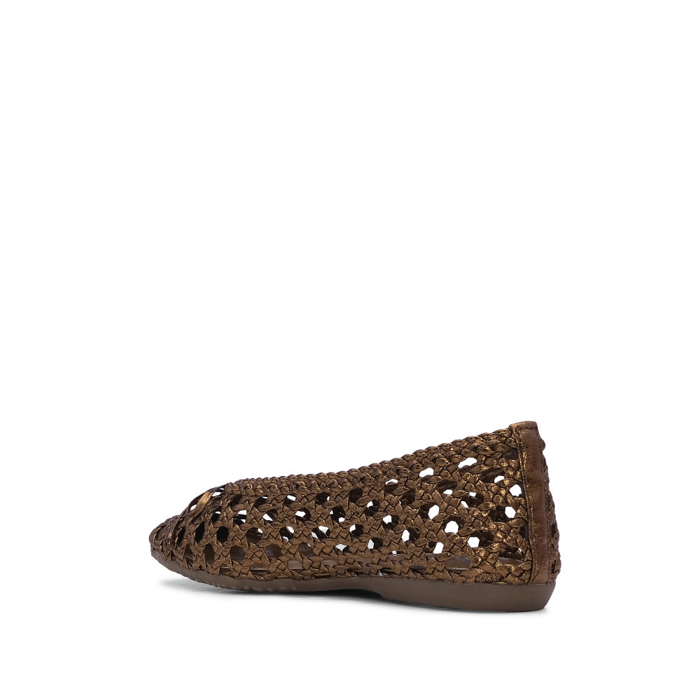 Sapato Sabrinas Mulher Bronze