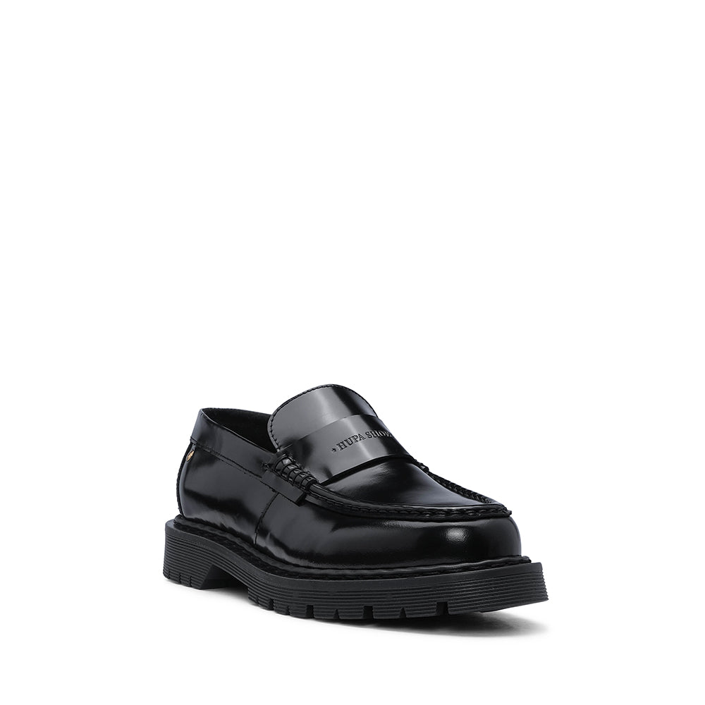 Sapato Salto Raso Mulher Polido Preto