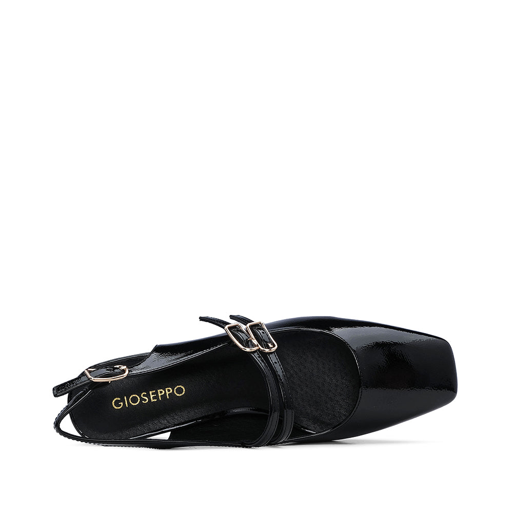 Sapato Slingback Mulher Verniz Preto