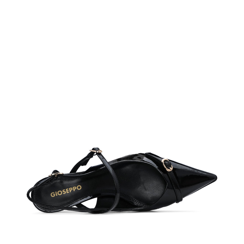 Sapato Slingback Mulher Verniz Preto