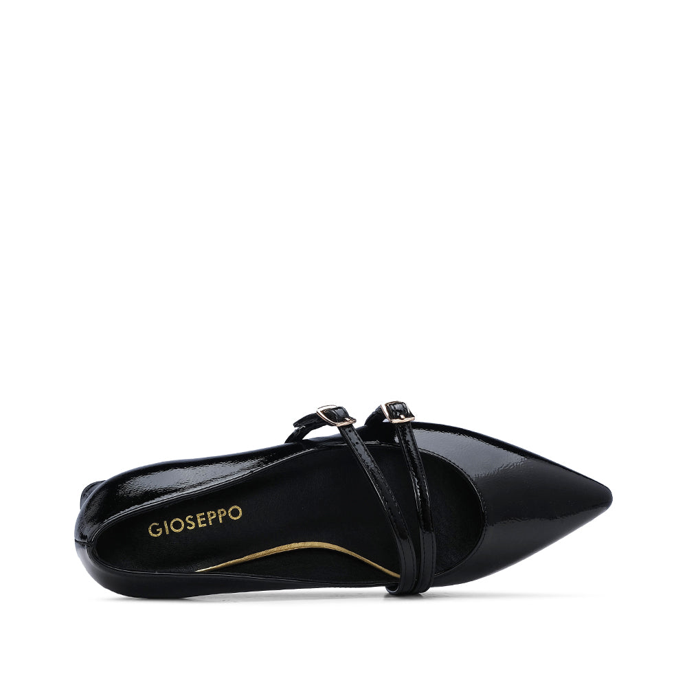 Sapato Mary Jane Mulher Verniz Preto
