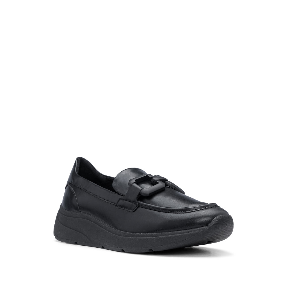 Sapato Casual Mulher Pele Preto