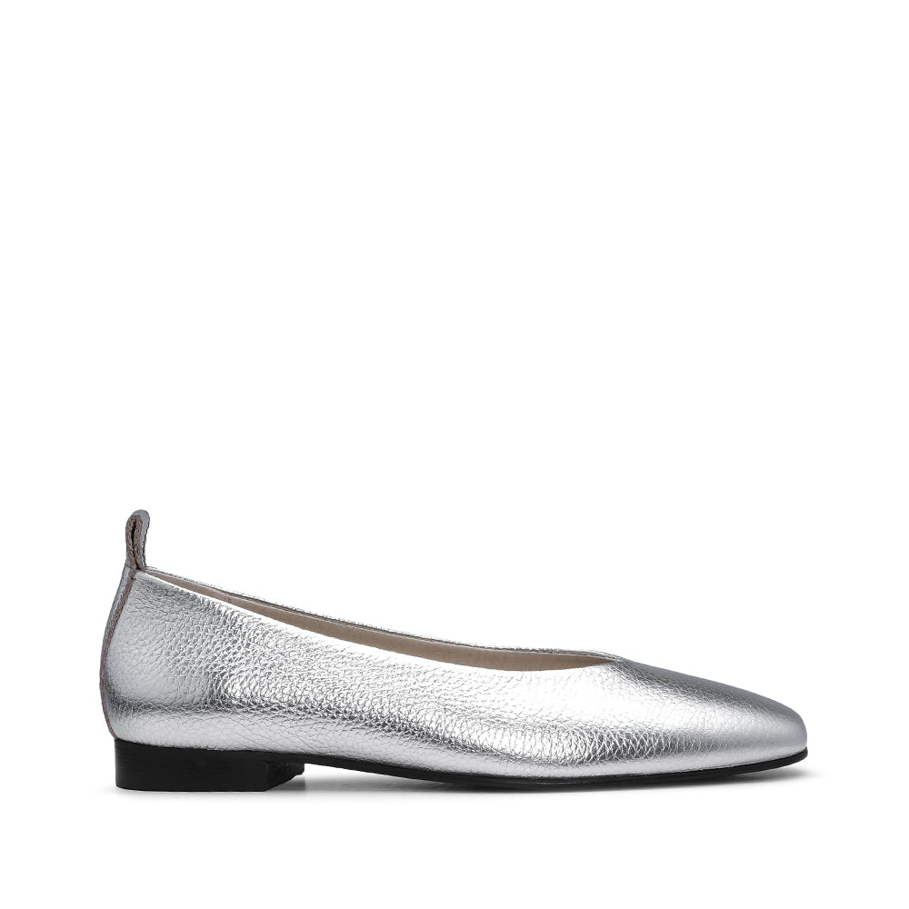 Sapato Sabrinas Mulher Metalizado Prata