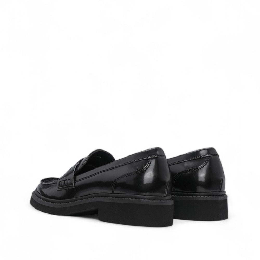 Sapato Mocassim Mulher Polido Preto