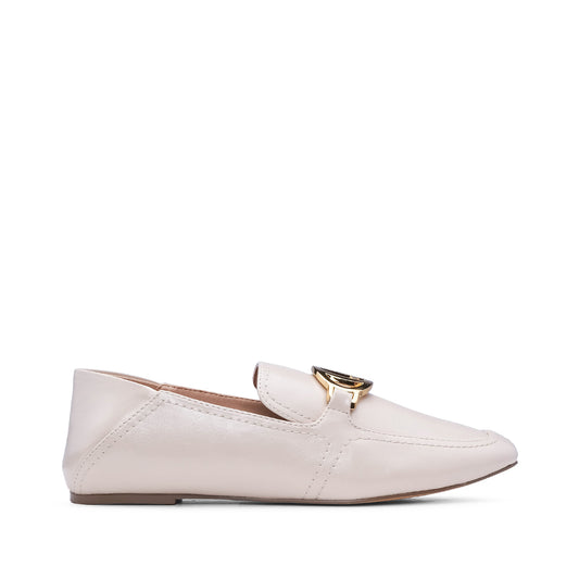 Sapato Mocassim Mulher Bege