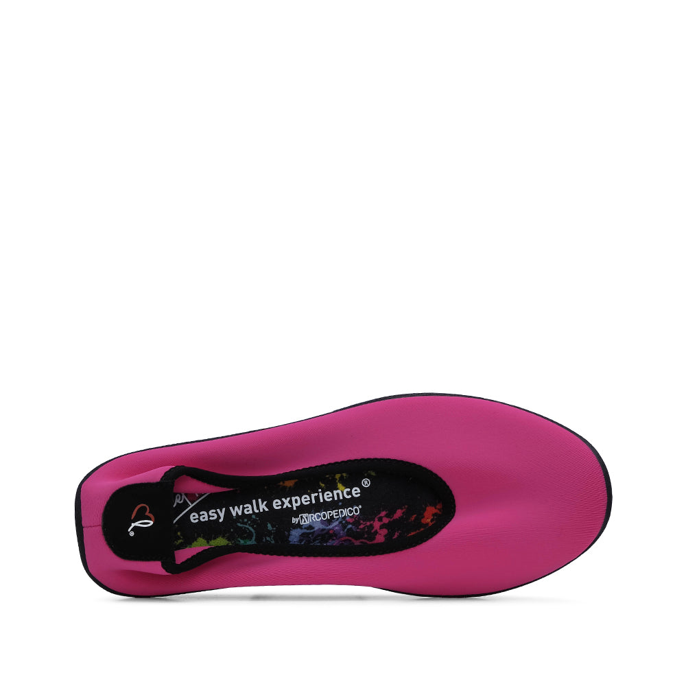 Sapato Sabrinas Mulher Têxtil Fuxia