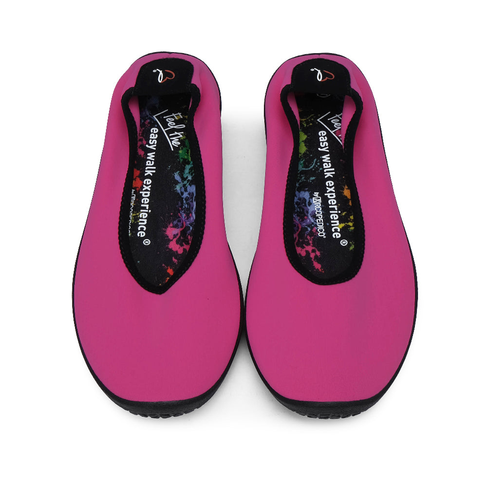 Sapato Sabrinas Mulher Têxtil Fuxia