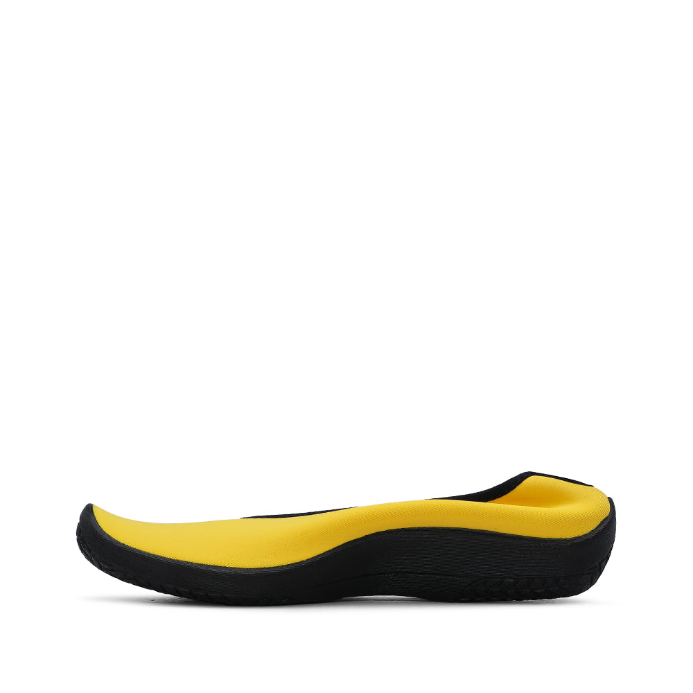 Sapato Sabrinas Mulher Têxtil Amarelo