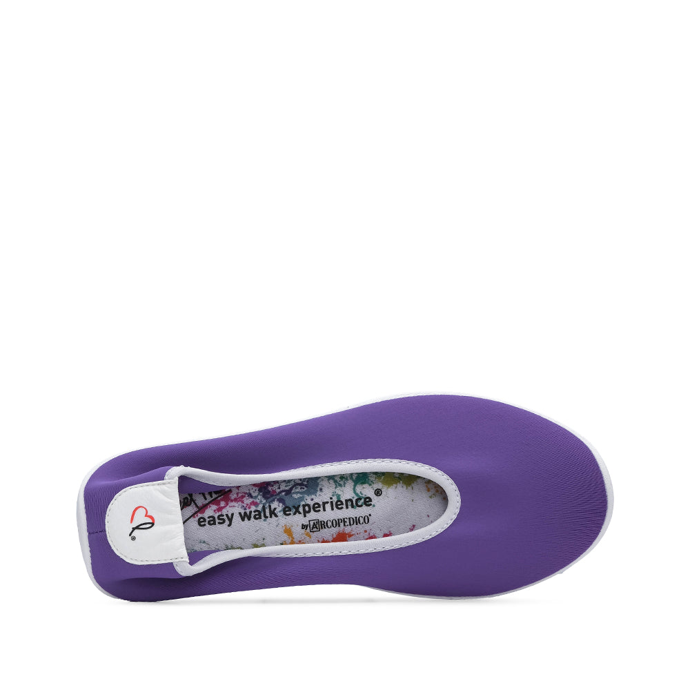 Sapato Sabrinas Mulher Têxtil Violeta