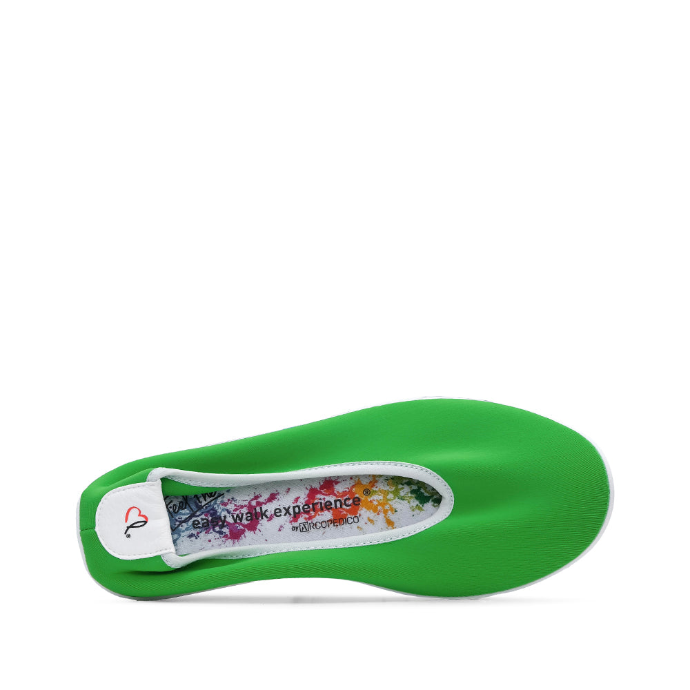 Sapato Sabrinas Mulher Têxtil Verde