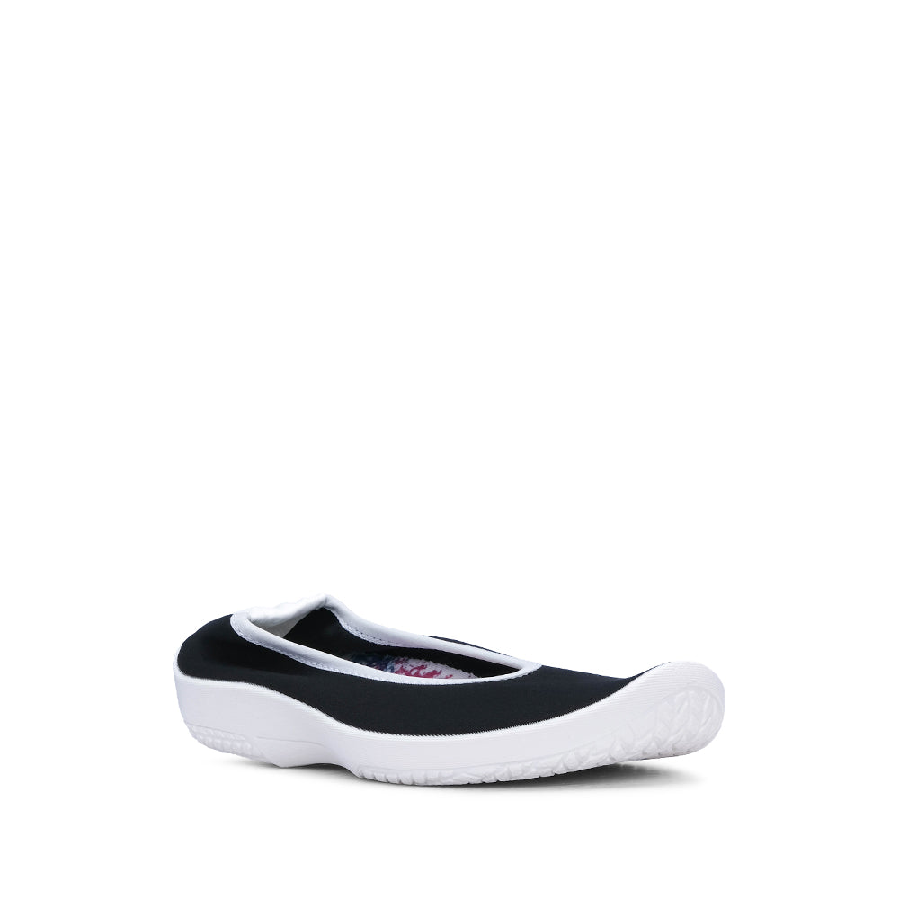Sapato Sabrinas Mulher Têxtil Preto
