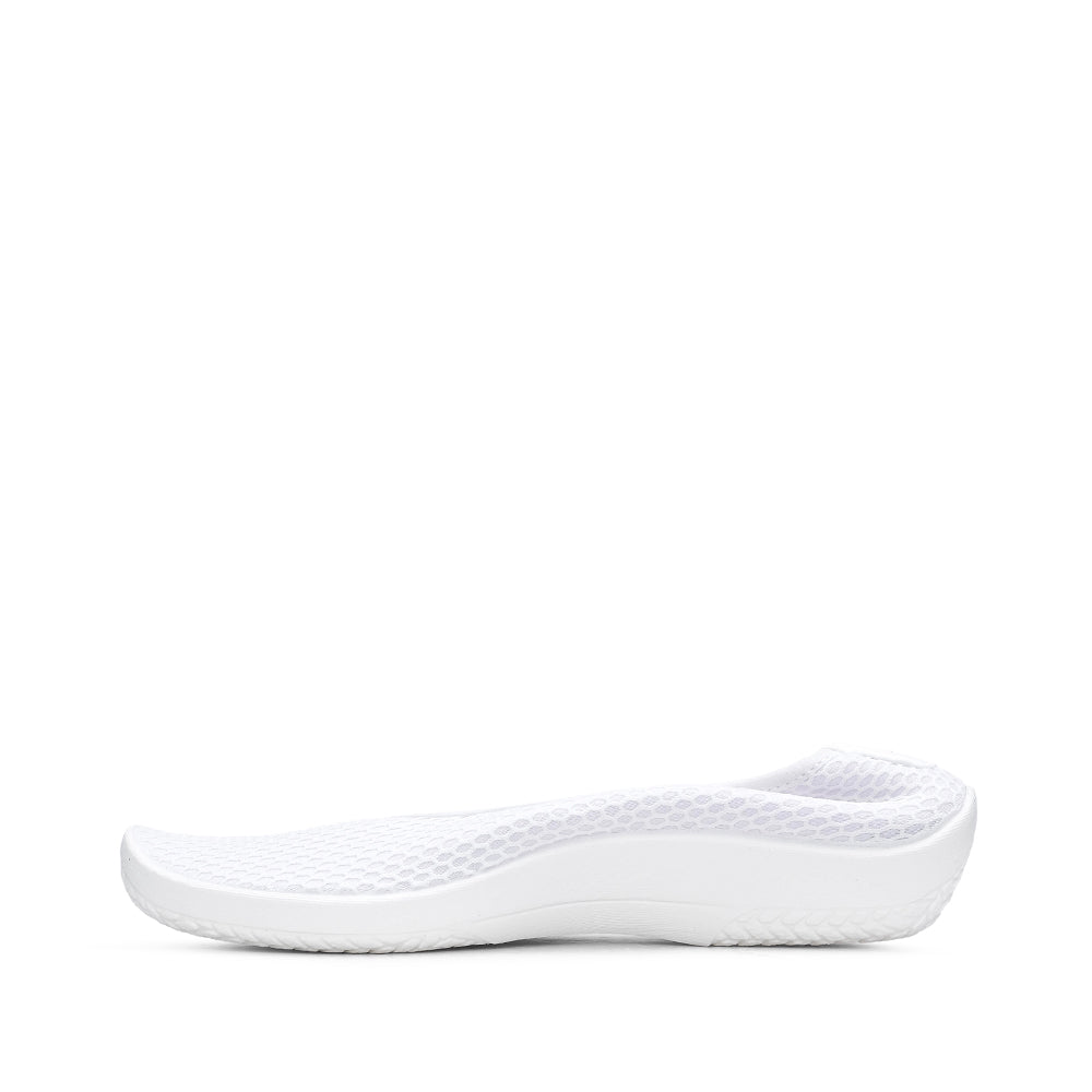 Sapato Sabrinas Mulher Têxtil Branco