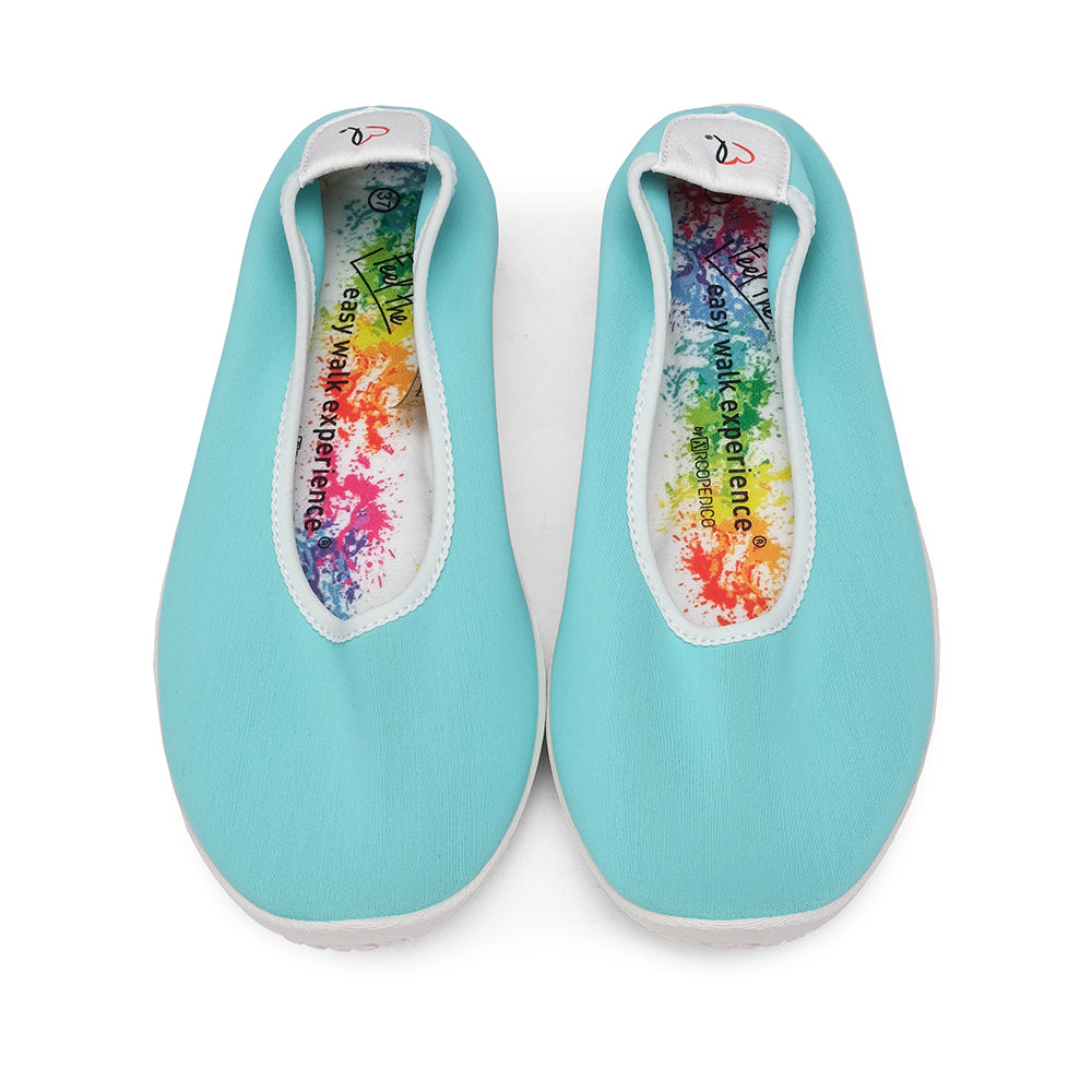 Sapato Sabrinas Mulher Têxtil Azul Bebe