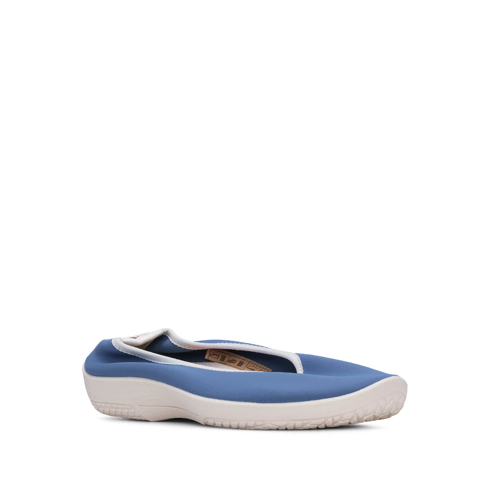 Sapato Sabrinas Mulher Têxtil Azul
