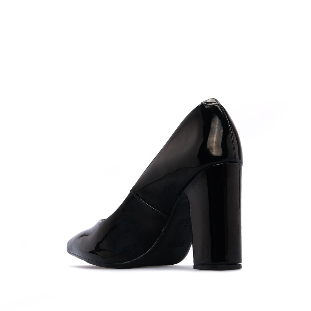 Sapato Salto Alto Mulher Verniz Preto