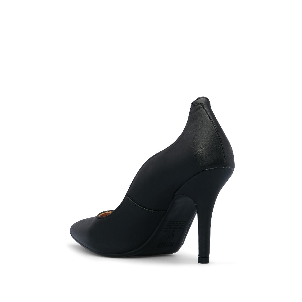 Sapato Salto Alto Mulher Pele Preto