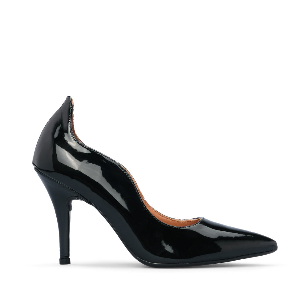 Sapato Salto Alto Mulher Verniz Preto