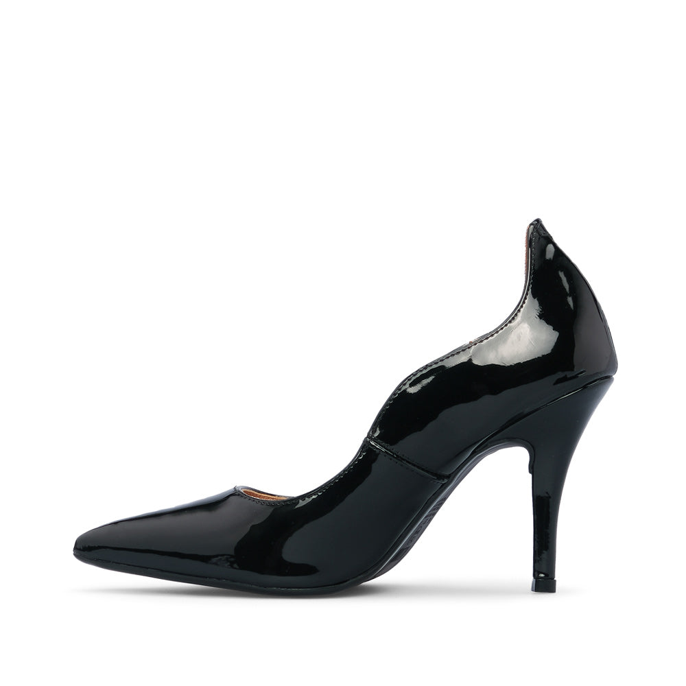 Sapato Salto Alto Mulher Verniz Preto