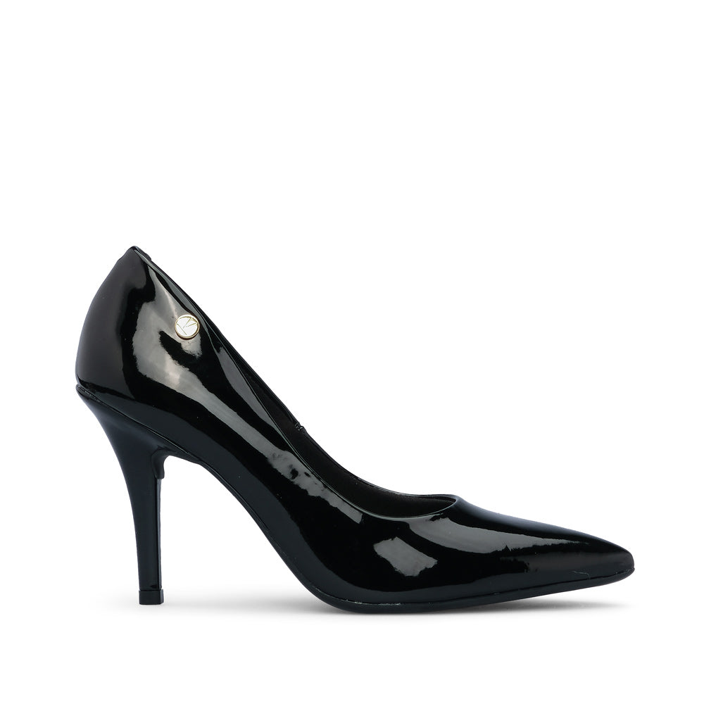 Sapato Salto Alto Mulher Verniz Preto