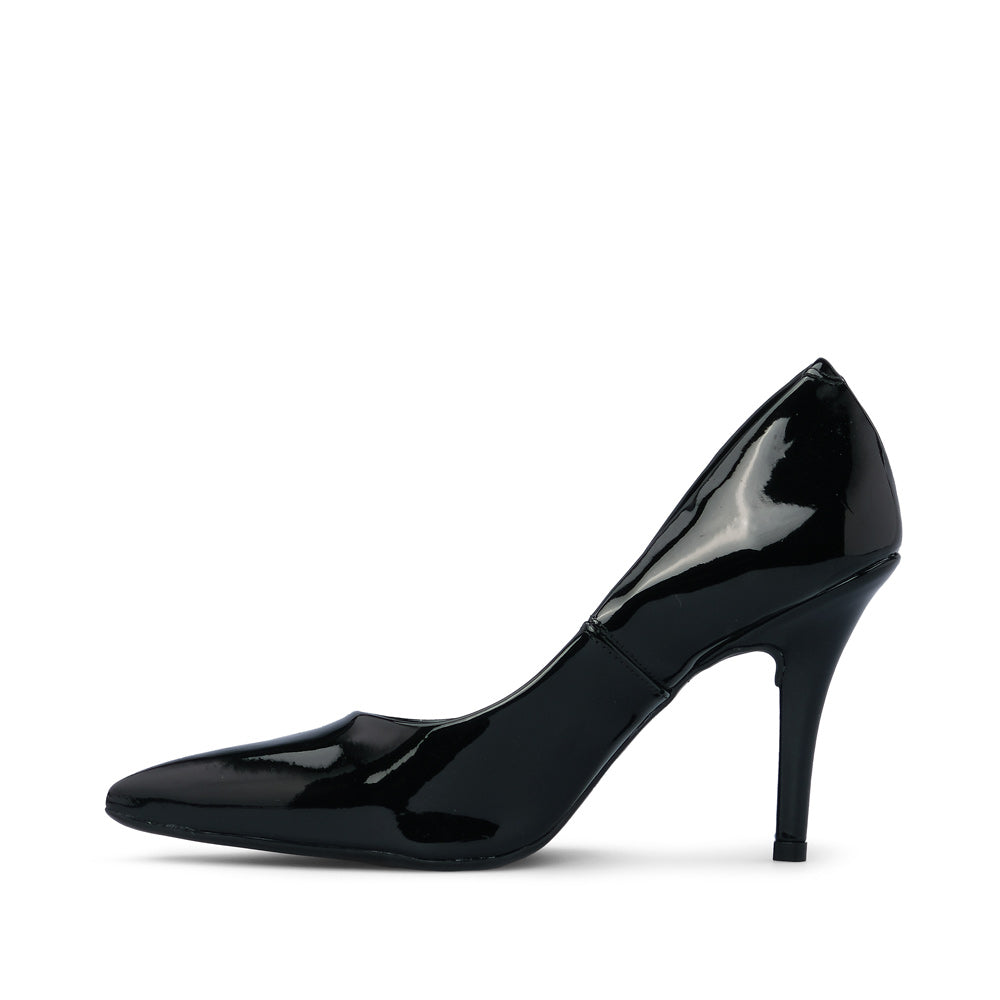 Sapato Salto Alto Mulher Verniz Preto