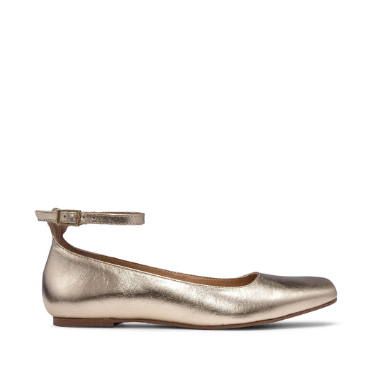 Sapato Sabrinas Mulher Pele Sintética Dourado