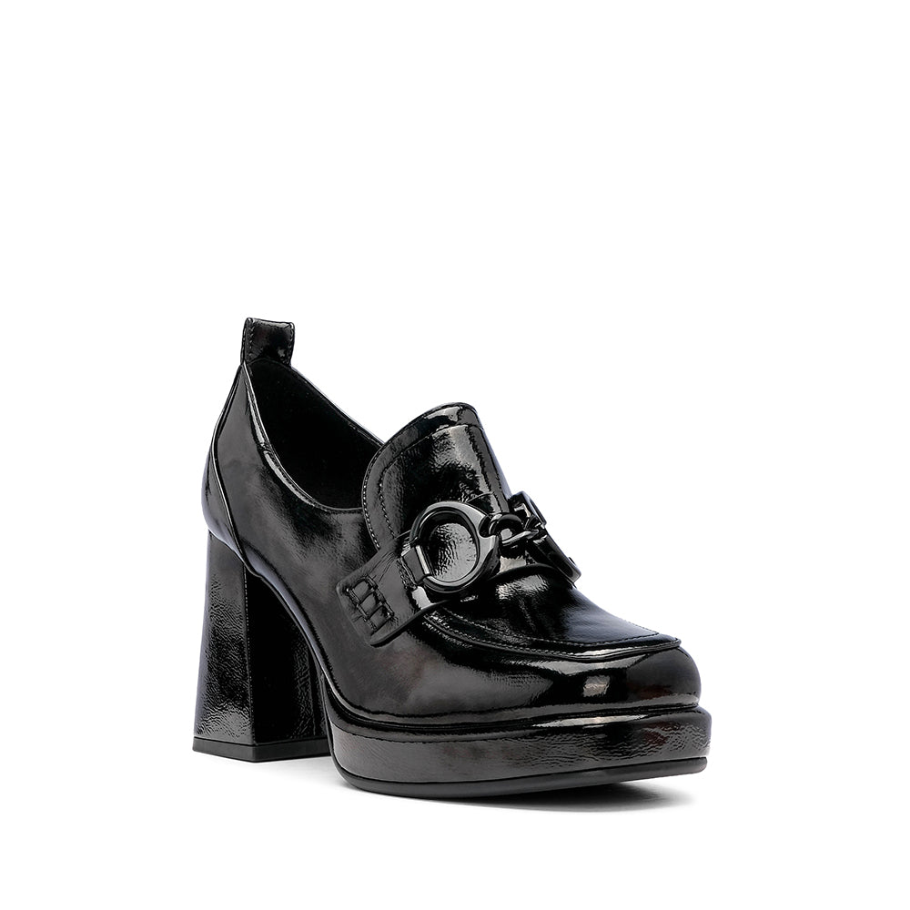 Sapato Salto Alto Mulher Verniz Preto