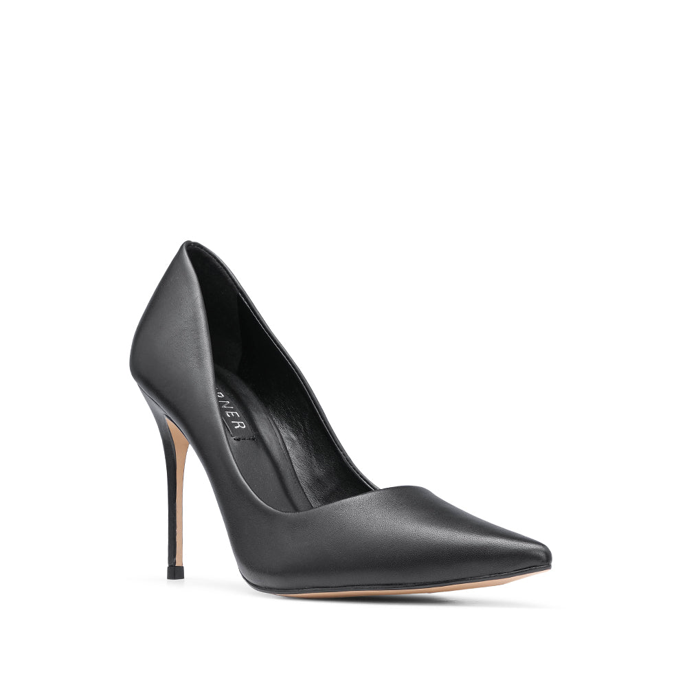 Sapato Salto Alto Mulher Pele Preto