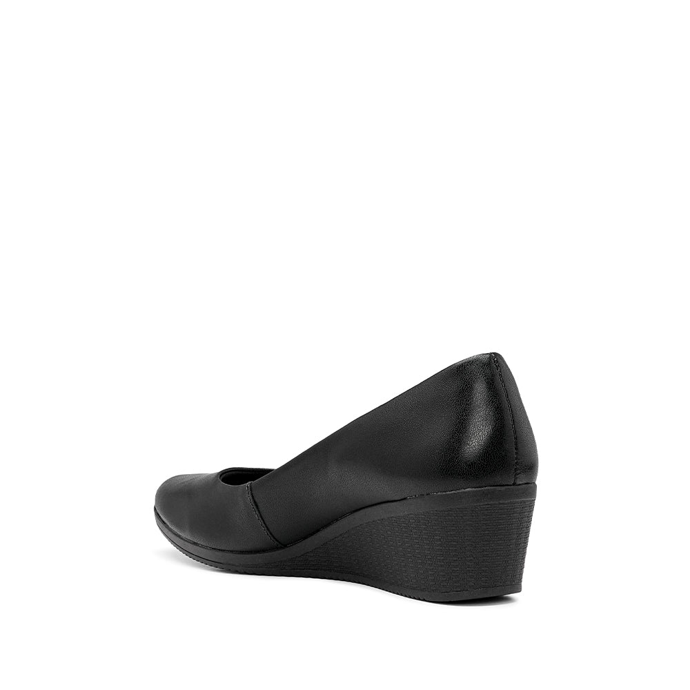 Sapato Salto Médio Mulher Pele Preto
