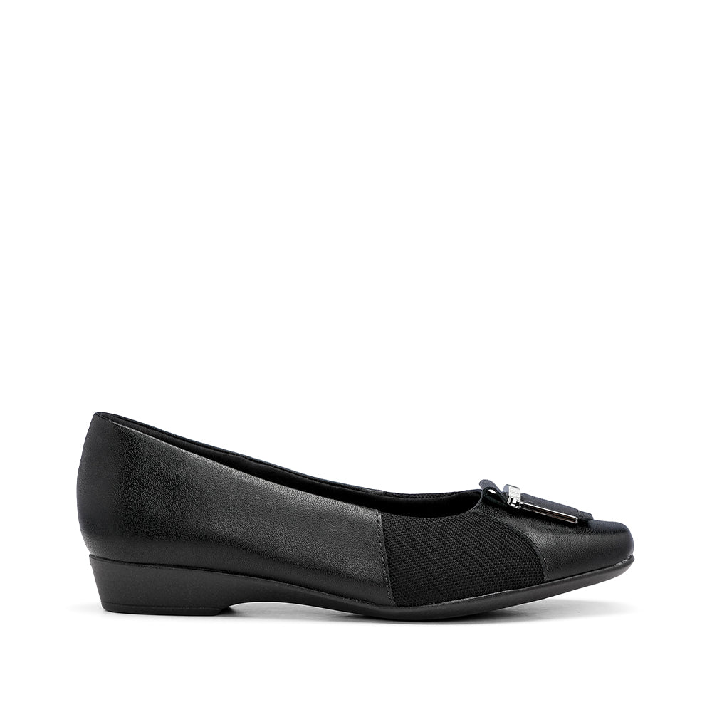 Sapato Casual Mulher Pele Preto
