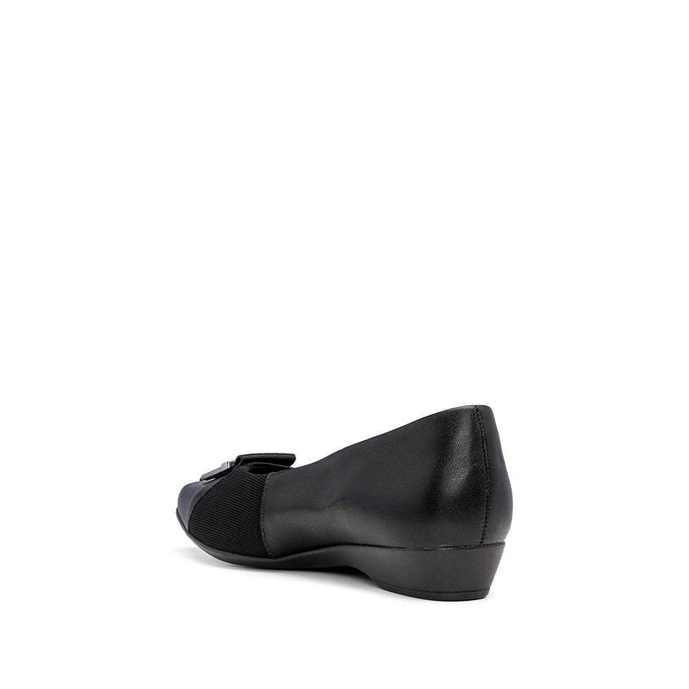 Sapato Casual Mulher Pele Preto