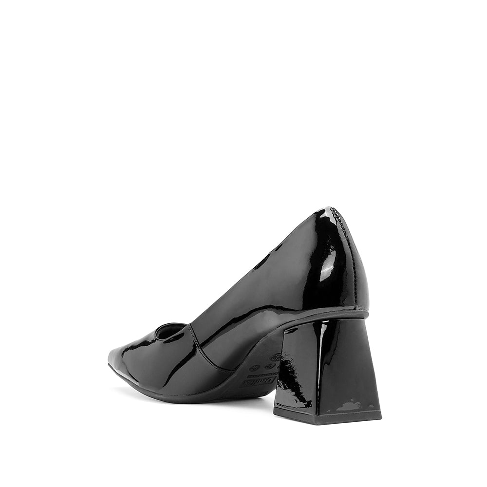 Sapato Salto Alto Mulher Verniz Preto