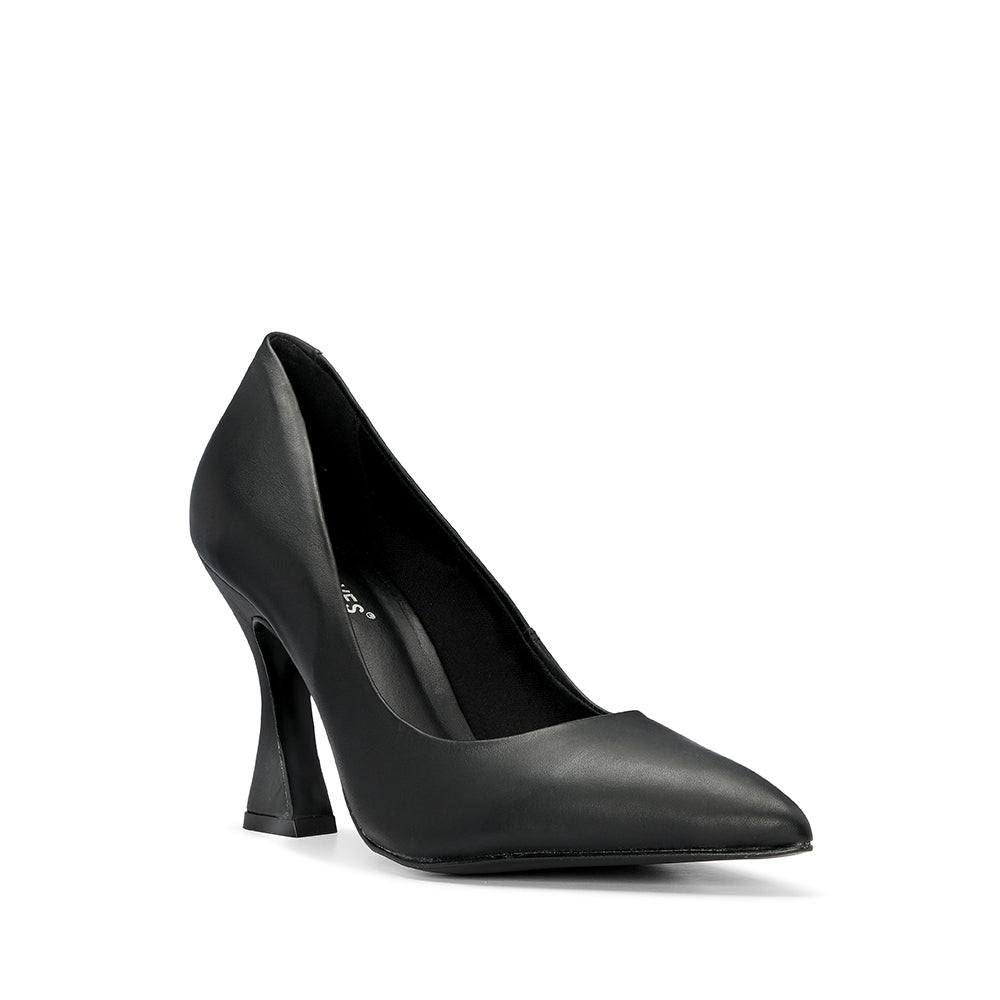 Sapato Salto Alto Mulher Pele Preto