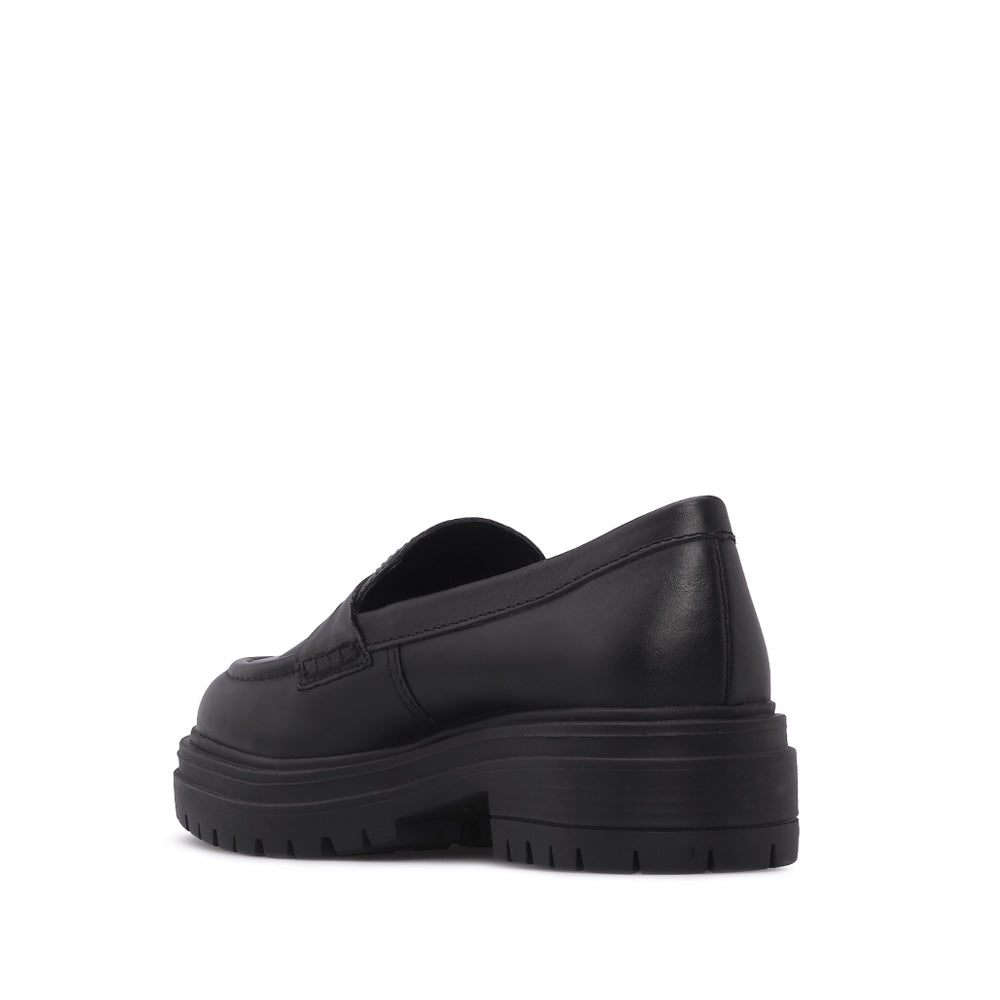 Sapato Mocassim Mulher Pele Preto