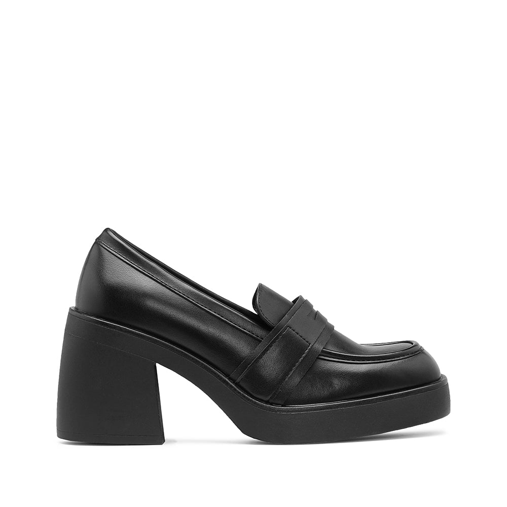 Sapato Salto Alto Mulher Pele Preto