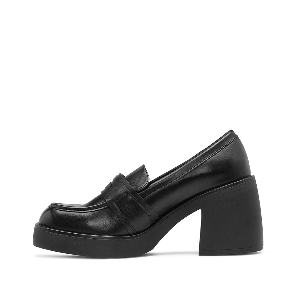 Sapato Salto Alto Mulher Pele Preto