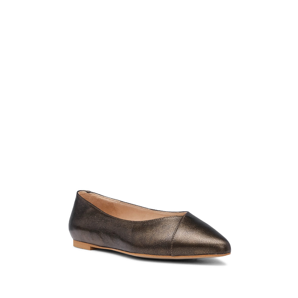 Sapato Sabrinas Mulher Metalizado Bronze