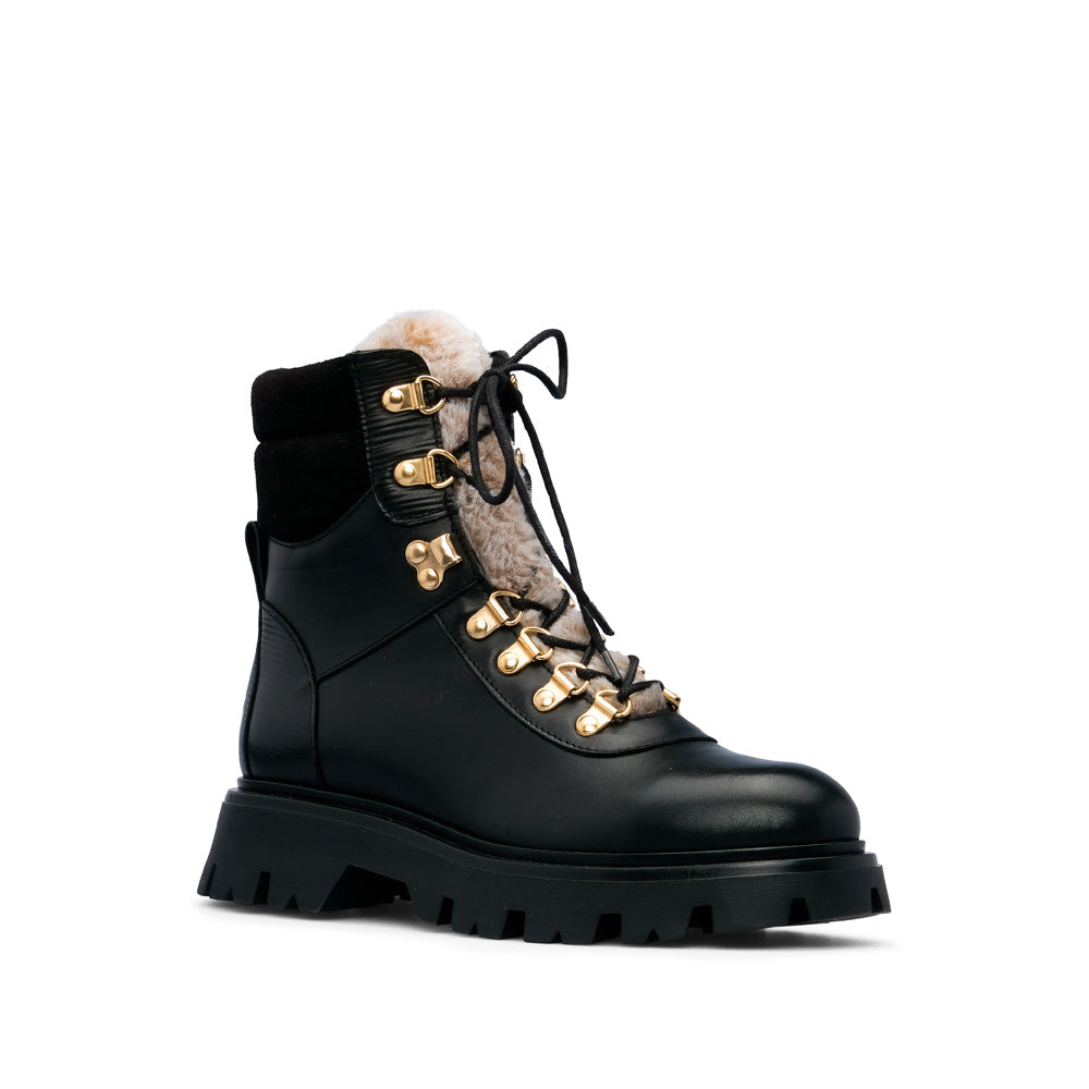 Botim Militar Mulher Pele Preto